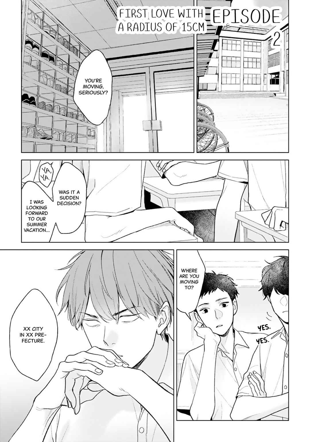 Hankei 15cm no Hatsukoi Chapter 2 - Page 3