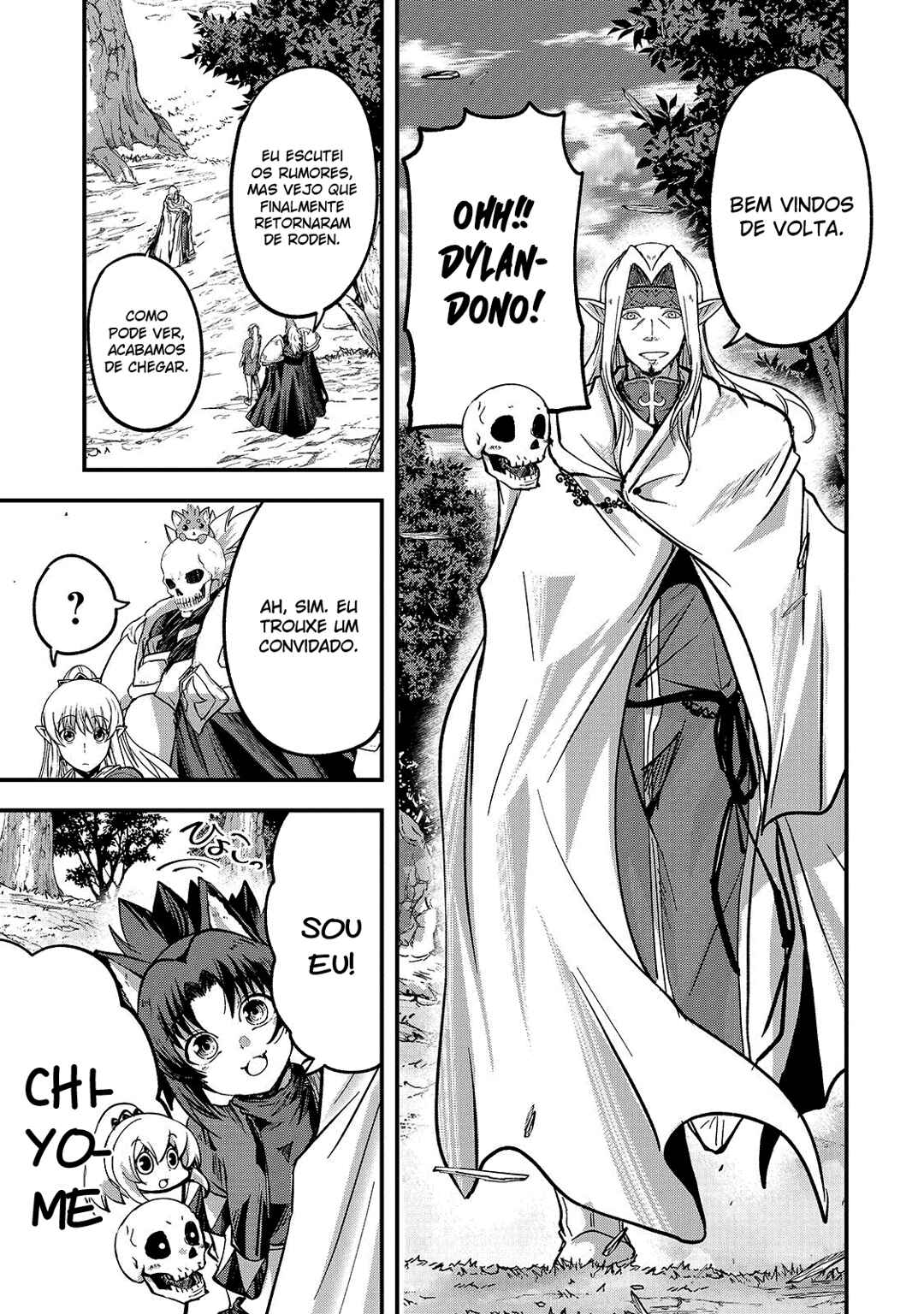 Gaikotsu Kishi-sama, Tadaima Isekai e Odekake-chuu Chapter 34 - Page 10
