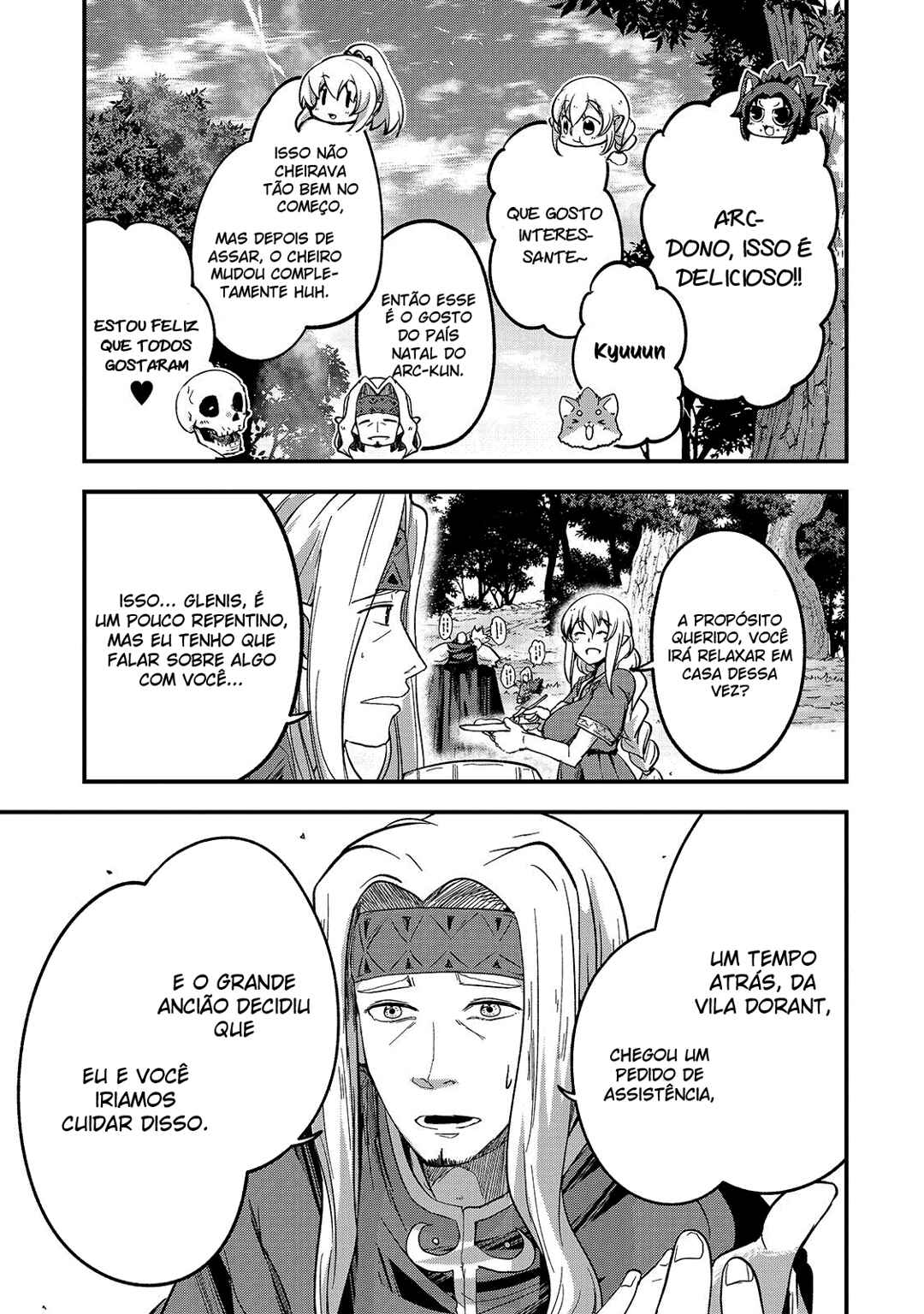Gaikotsu Kishi-sama, Tadaima Isekai e Odekake-chuu Chapter 34 - Page 14