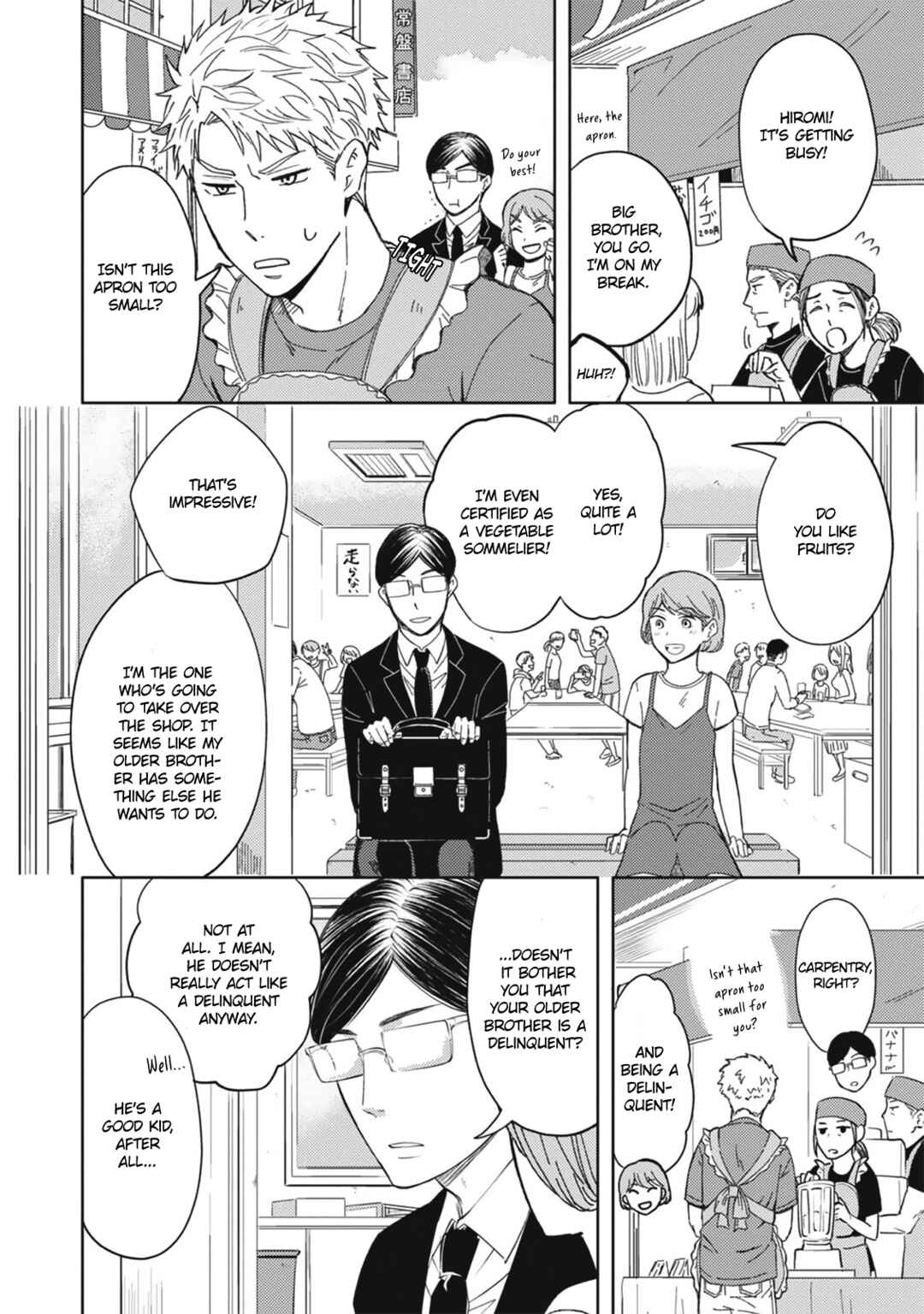 Densetsu no Yankee wa Elite Salaryman!? Chapter 3 - Page 7