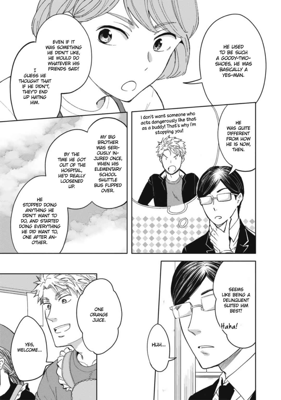 Densetsu no Yankee wa Elite Salaryman!? Chapter 3 - Page 8