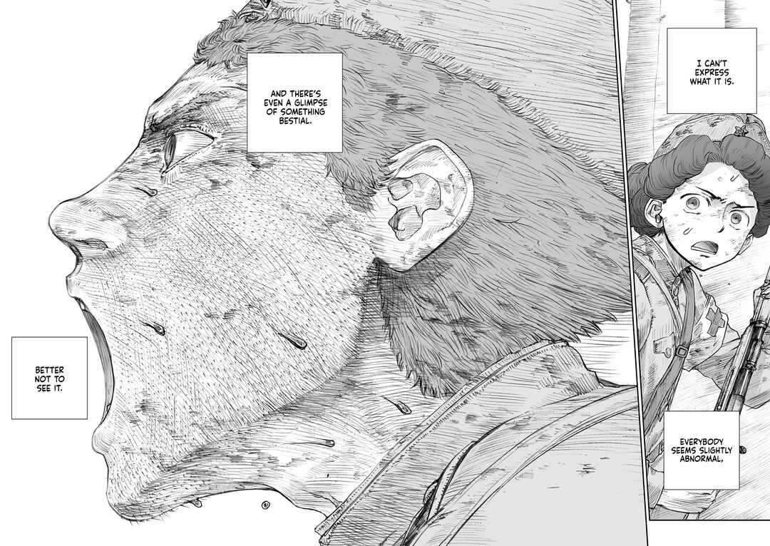 Sensou wa Onna no Kao wo Shiteinai Chapter 32.6 - Page 7