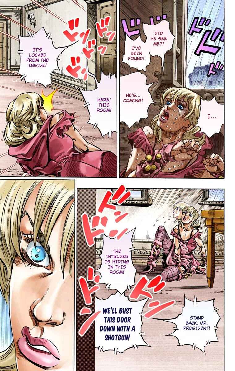 JoJo no Kimyou na Bouken: Part 7 - Steel Ball Run Color-ban Chapter 37 - Page 10