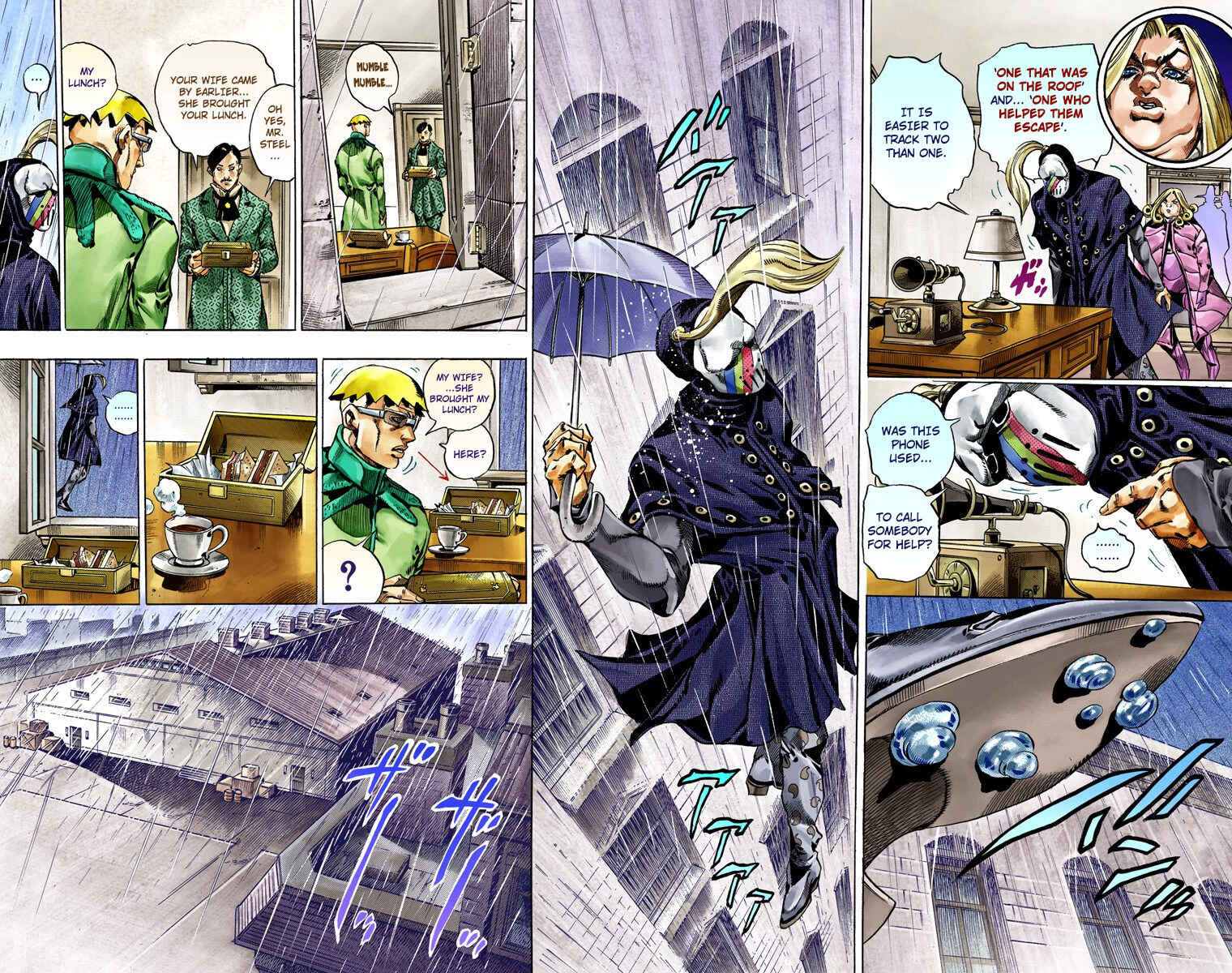 JoJo no Kimyou na Bouken: Part 7 - Steel Ball Run Color-ban Chapter 37 - Page 18