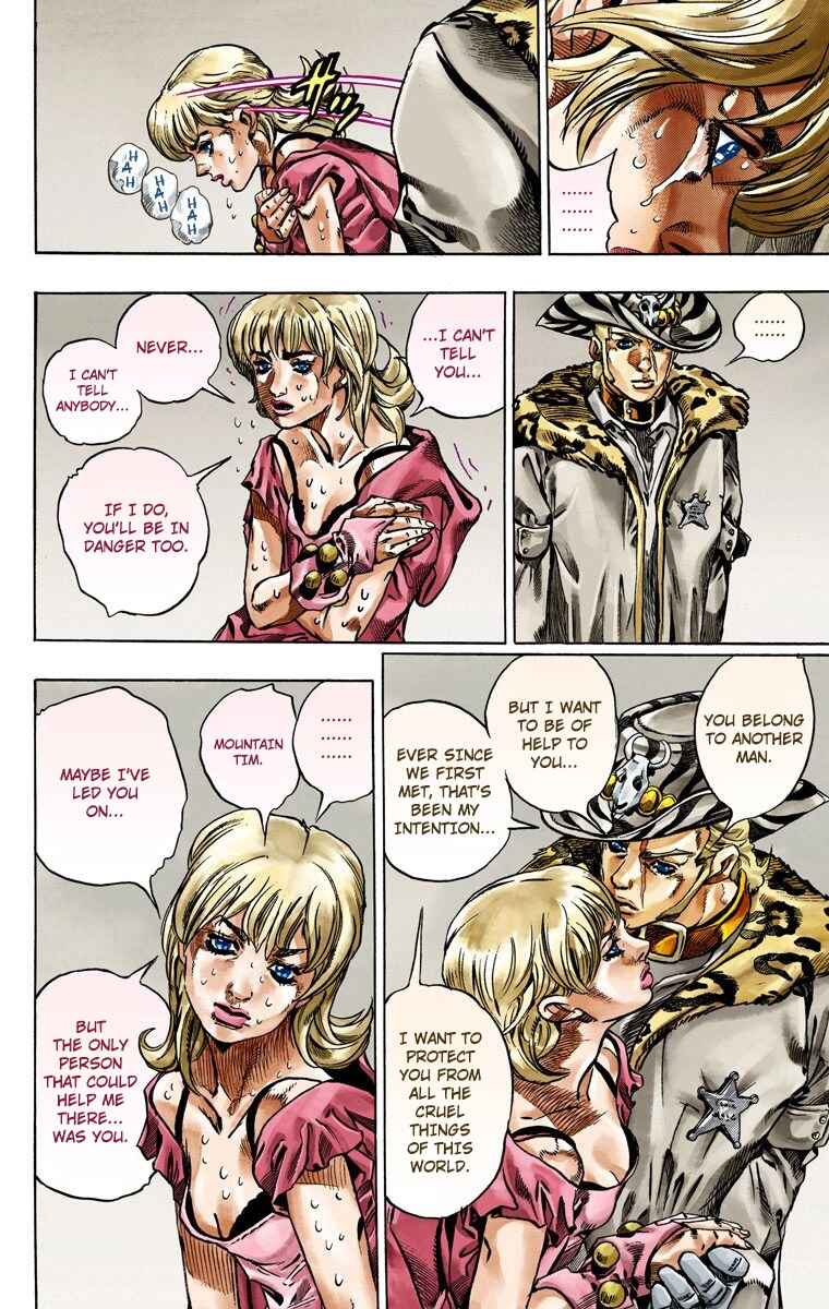 JoJo no Kimyou na Bouken: Part 7 - Steel Ball Run Color-ban Chapter 37 - Page 21