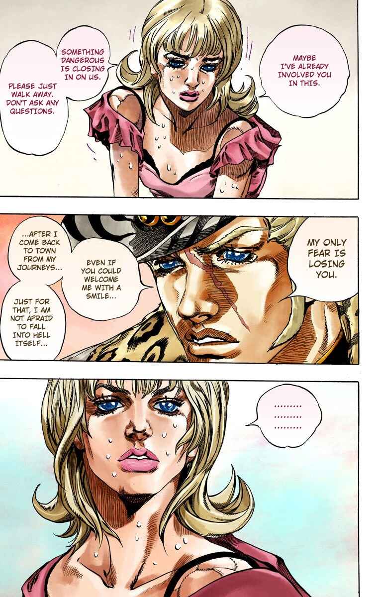 JoJo no Kimyou na Bouken: Part 7 - Steel Ball Run Color-ban Chapter 37 - Page 22