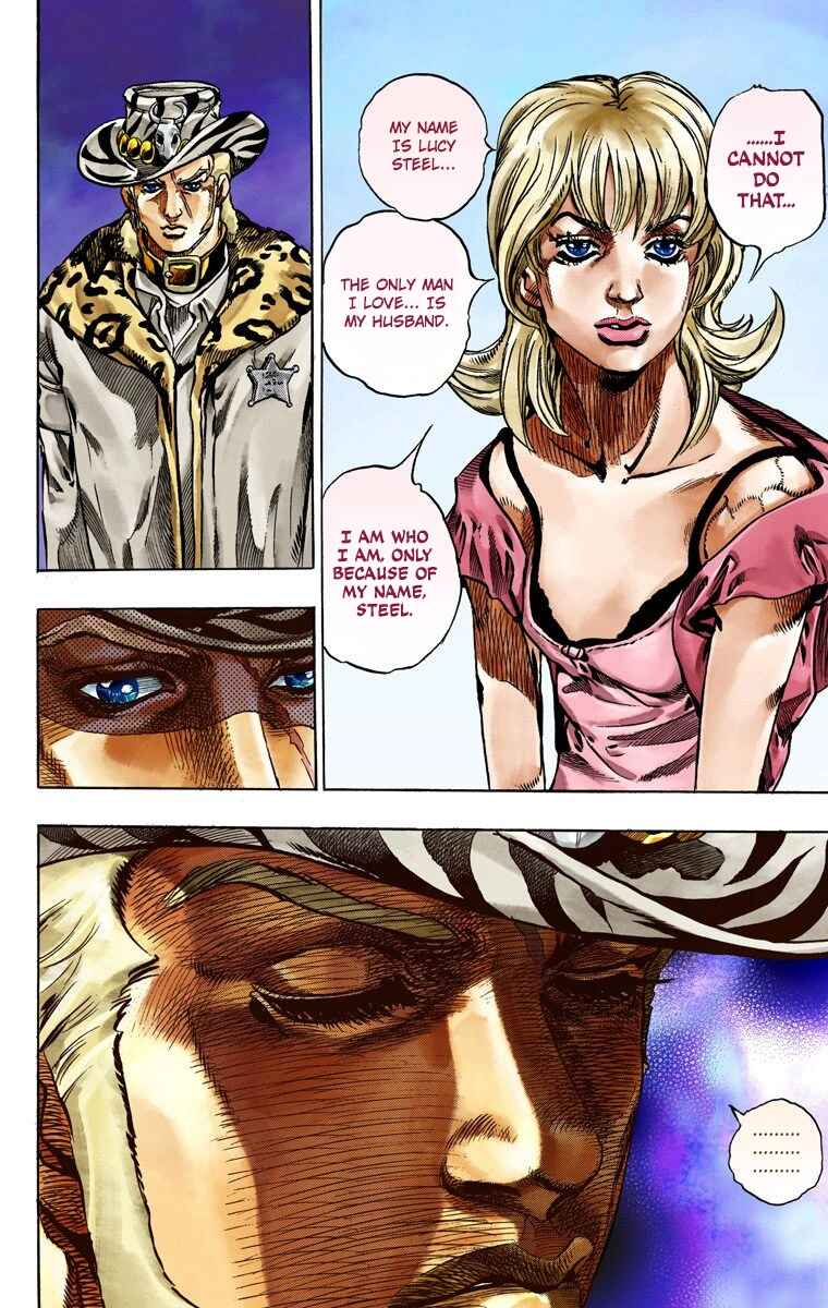 JoJo no Kimyou na Bouken: Part 7 - Steel Ball Run Color-ban Chapter 37 - Page 23