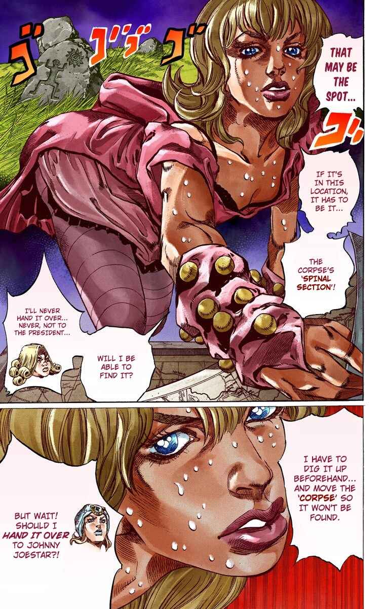 JoJo no Kimyou na Bouken: Part 7 - Steel Ball Run Color-ban Chapter 37 - Page 26