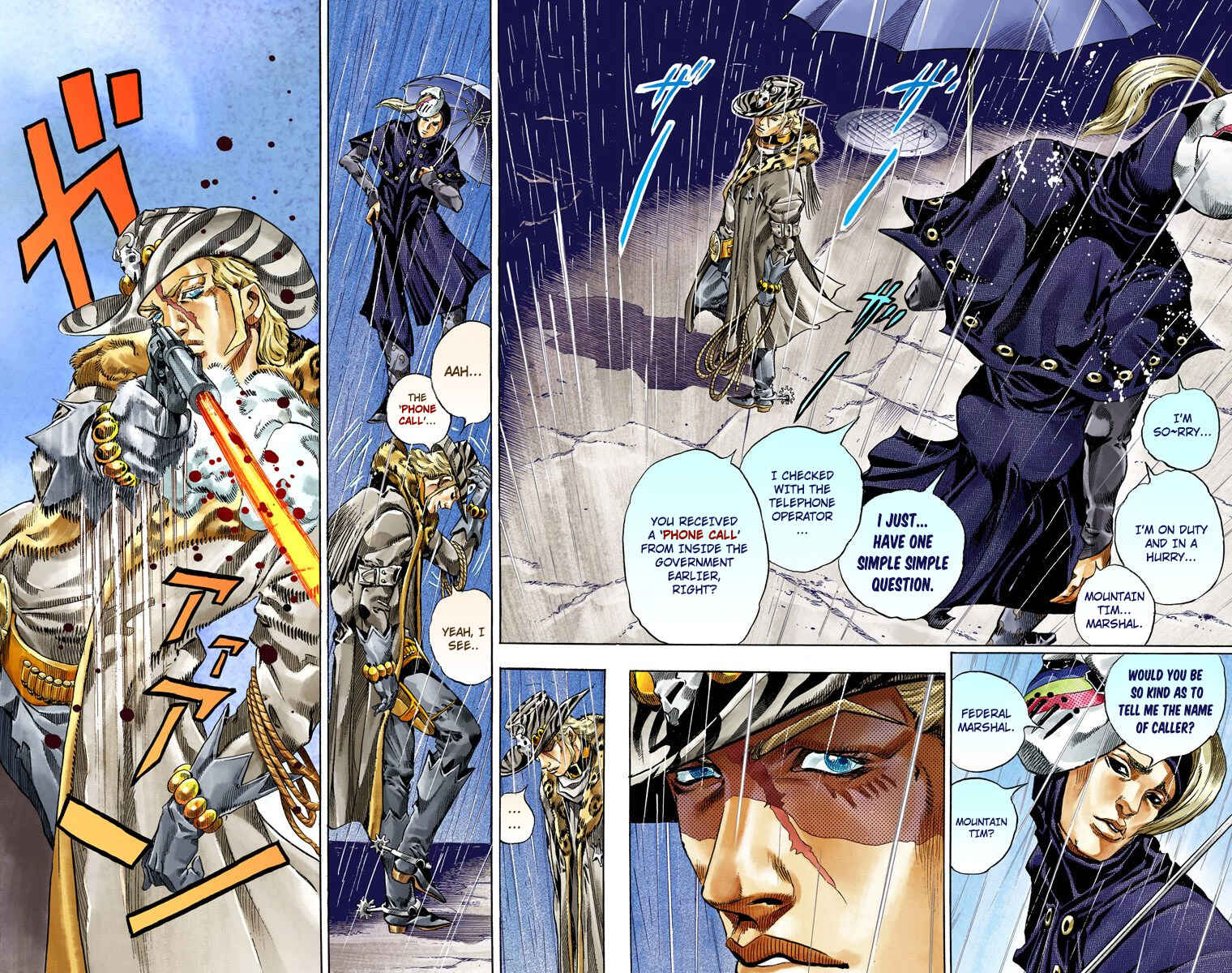 JoJo no Kimyou na Bouken: Part 7 - Steel Ball Run Color-ban Chapter 37 - Page 29