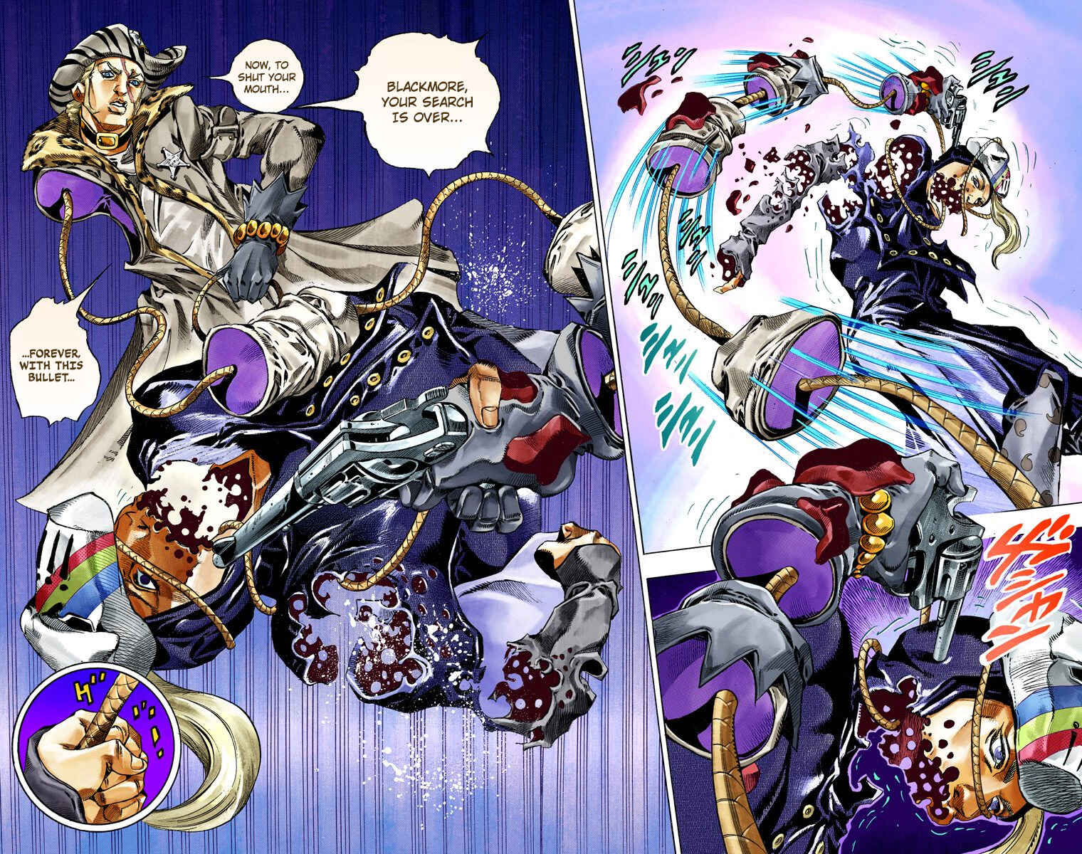 JoJo no Kimyou na Bouken: Part 7 - Steel Ball Run Color-ban Chapter 37 - Page 33