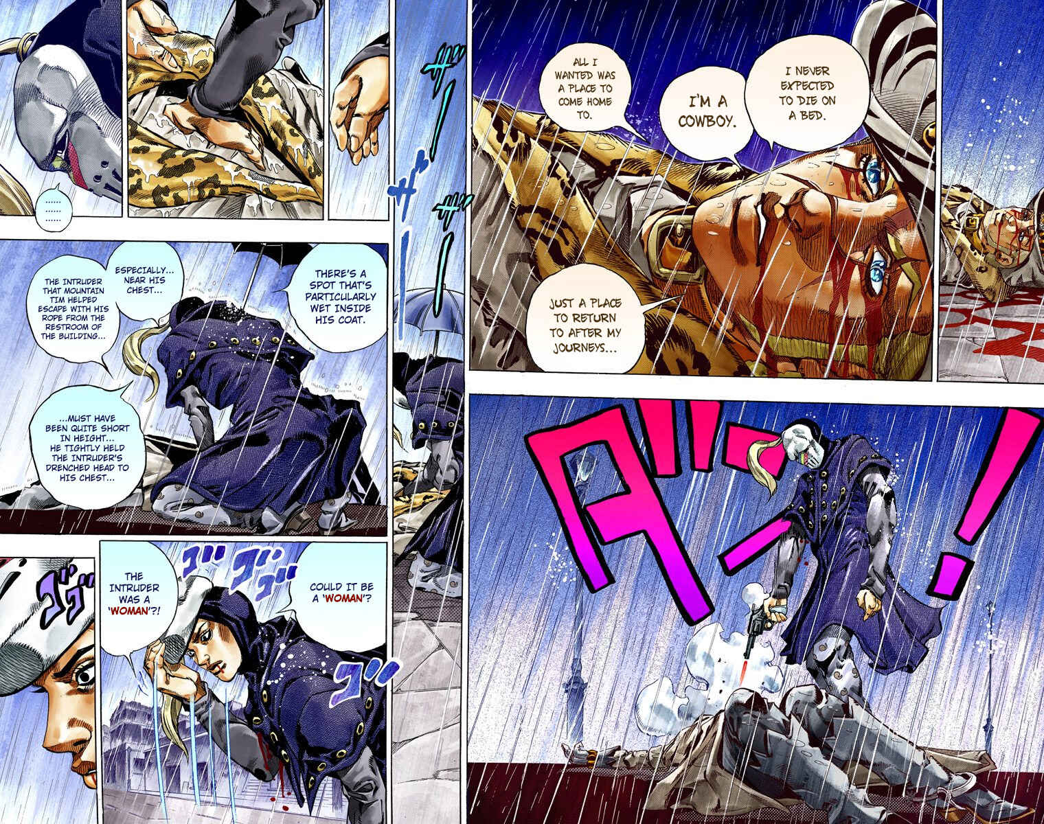 JoJo no Kimyou na Bouken: Part 7 - Steel Ball Run Color-ban Chapter 37 - Page 38