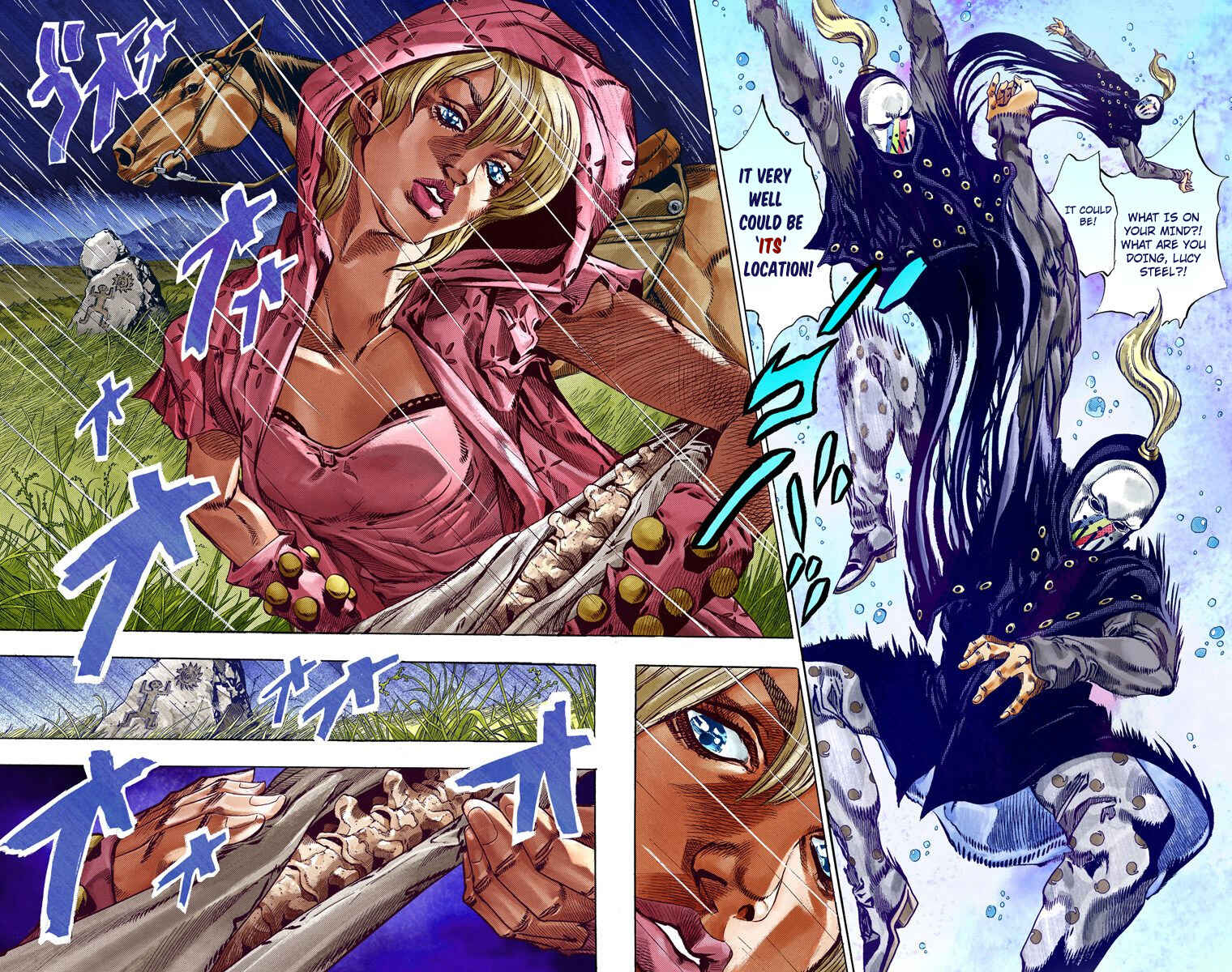 JoJo no Kimyou na Bouken: Part 7 - Steel Ball Run Color-ban Chapter 37 - Page 41