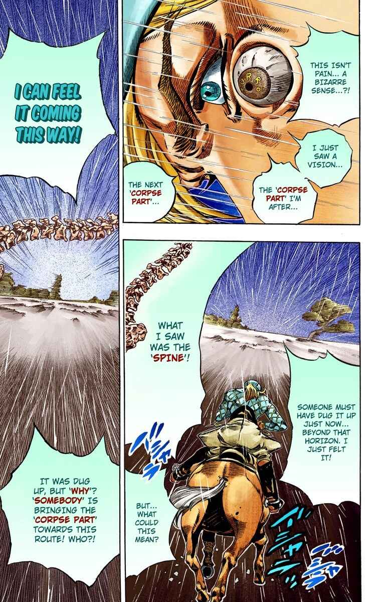 JoJo no Kimyou na Bouken: Part 7 - Steel Ball Run Color-ban Chapter 37 - Page 45