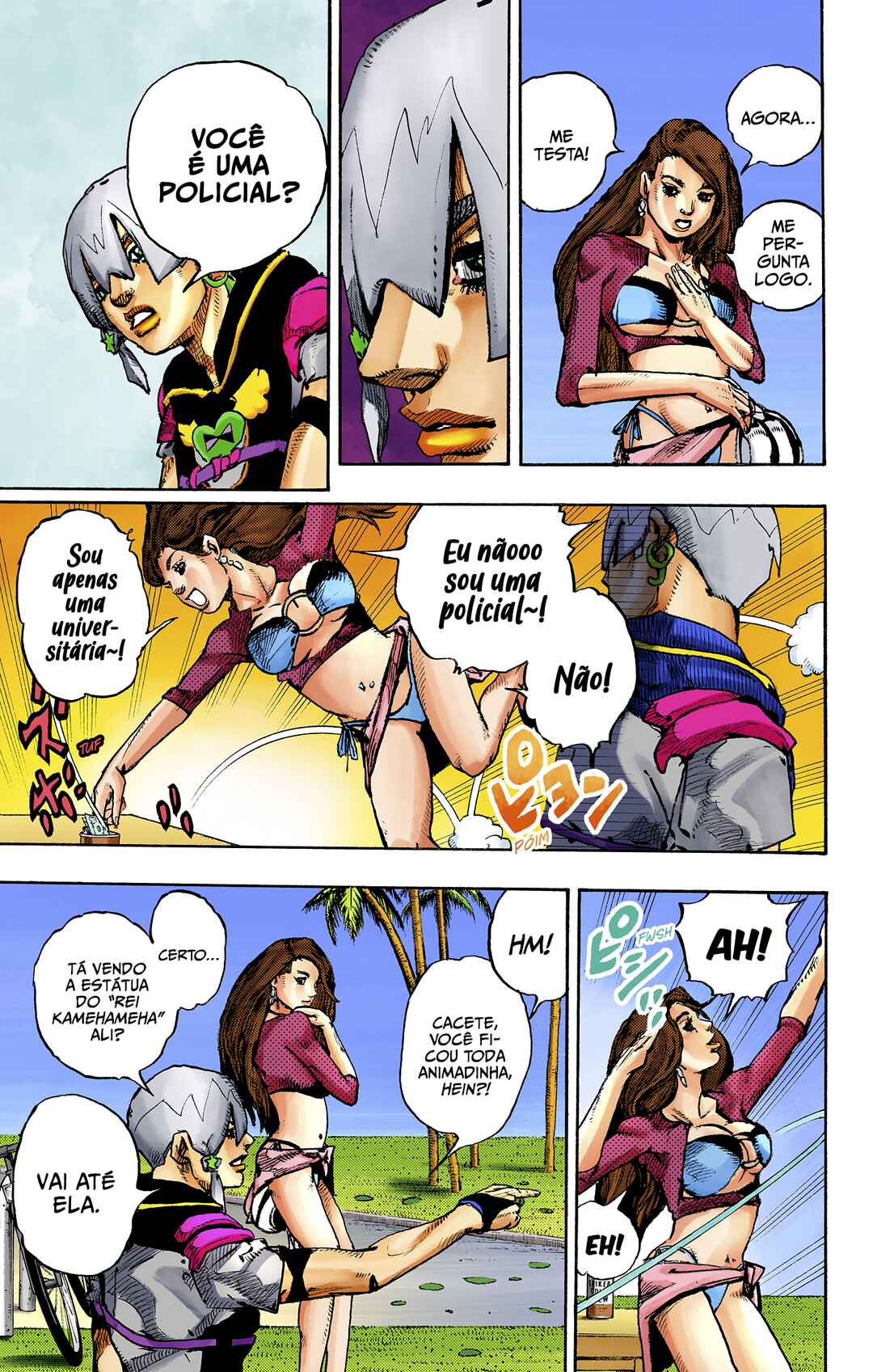 JoJo no Kimyou na Bouken Dai-9-bu: The JOJOLands Color-ban Chapter 2 - Page 8