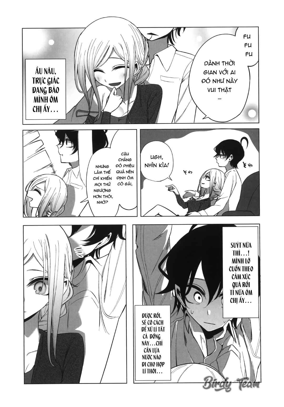 Mizuki-senpai no Koi Uranai Chapter 10 - Page 6