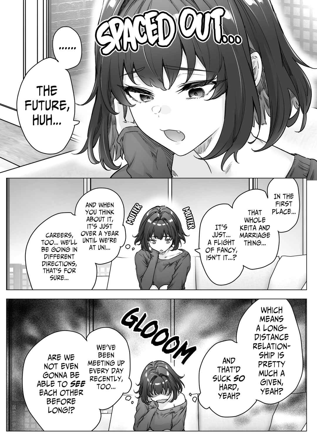 Ichinichi Goto ni Tsun ga Hetteku Tsuntsuntsuntsuntsuntsuntsuntsuntsuntsuntsundere Joshi Chapter 61 - Page 1