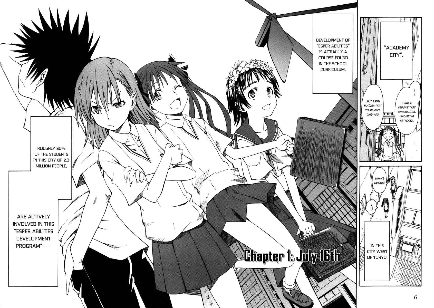 Toaru Majutsu no Index Gaiden: Toaru Kagaku no Railgun Chapter 1 - Page 10