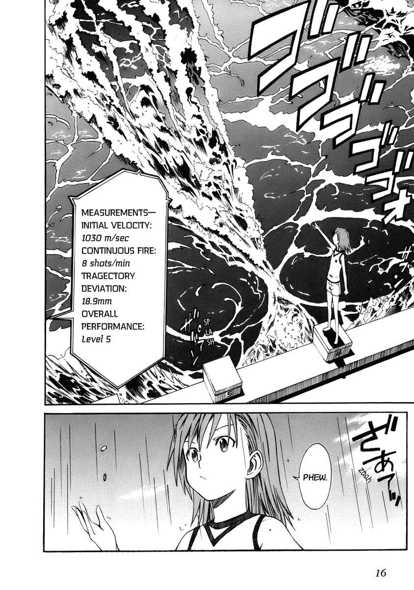 Toaru Majutsu no Index Gaiden: Toaru Kagaku no Railgun Chapter 1 - Page 19