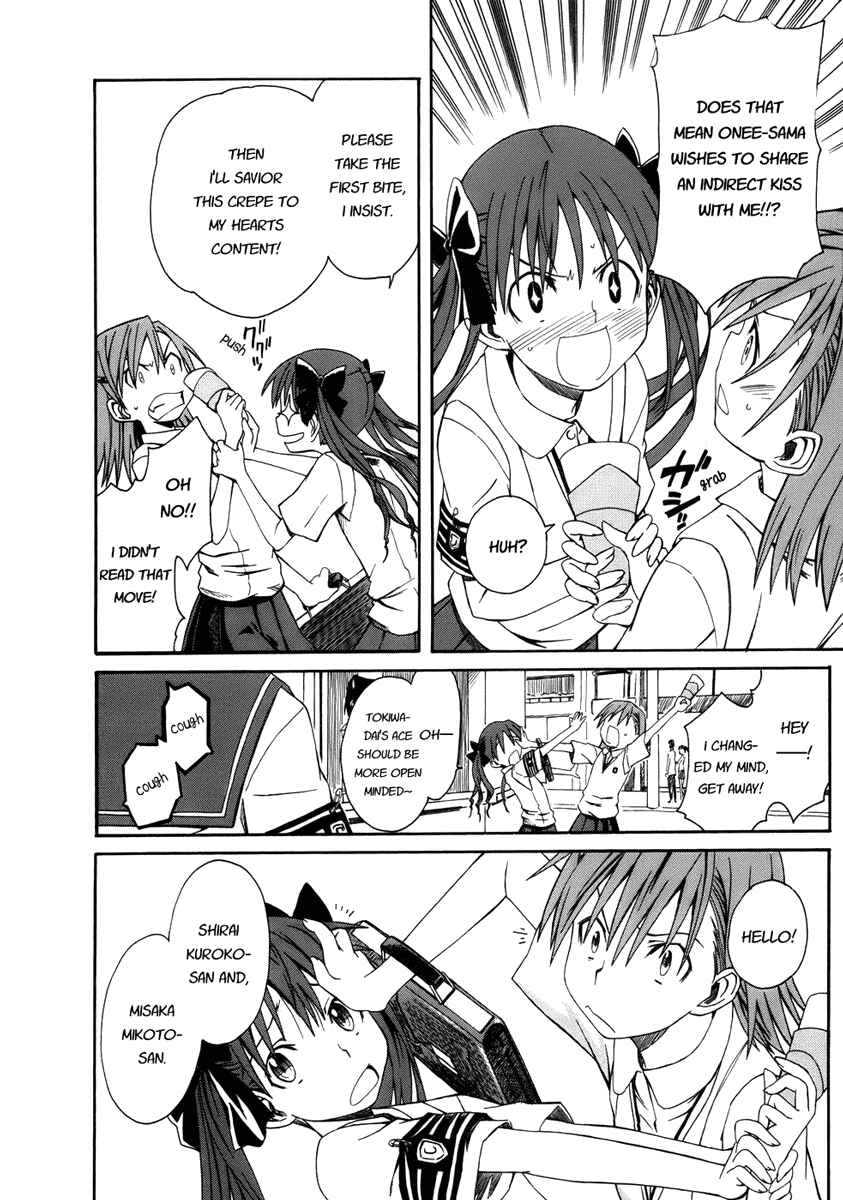 Toaru Majutsu no Index Gaiden: Toaru Kagaku no Railgun Chapter 1 - Page 25