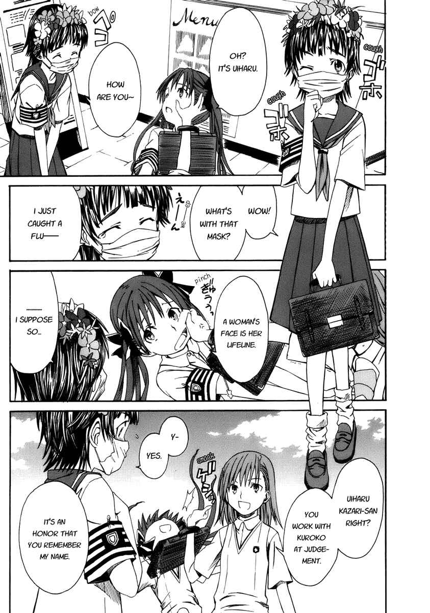 Toaru Majutsu no Index Gaiden: Toaru Kagaku no Railgun Chapter 1 - Page 26