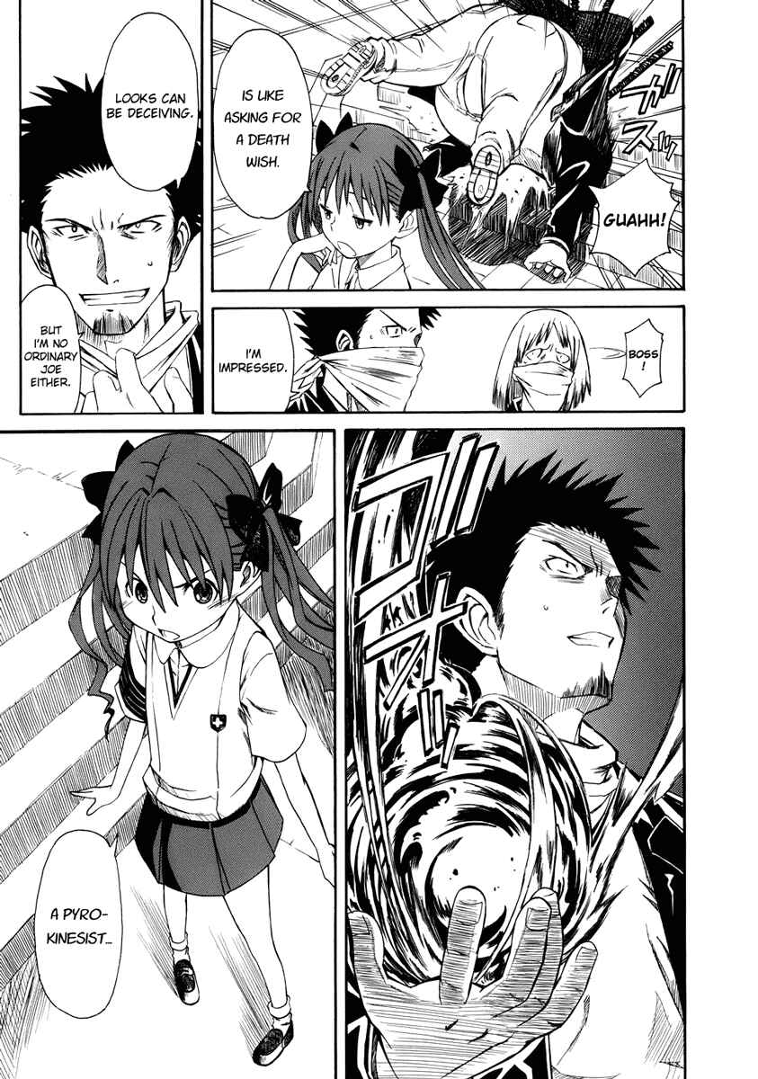 Toaru Majutsu no Index Gaiden: Toaru Kagaku no Railgun Chapter 1 - Page 32