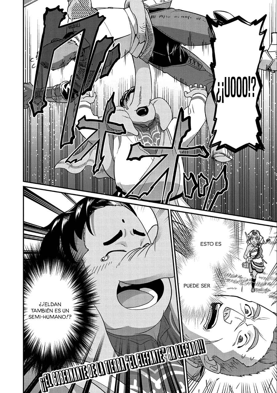 Ryoumin 0-nin Start no Henkyou Ryoushusama ~Ao no Dias to Soukaku no Otome~ Chapter 8 - Page 34