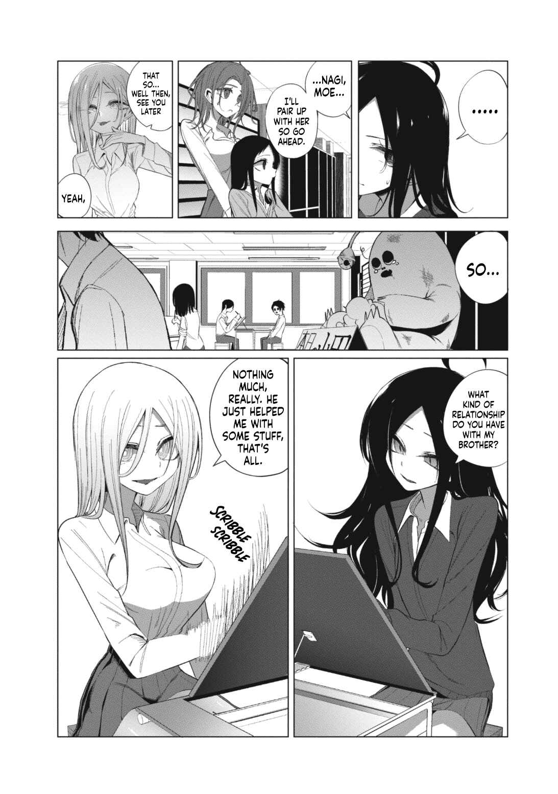 Mizuki-senpai no Koi Uranai Chapter 12 - Page 3