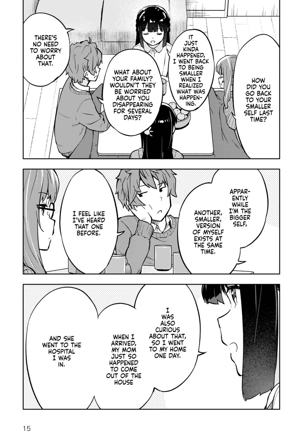 Rascal Does Not Dream of a Dreaming Girl Chapter 8 - Page 15