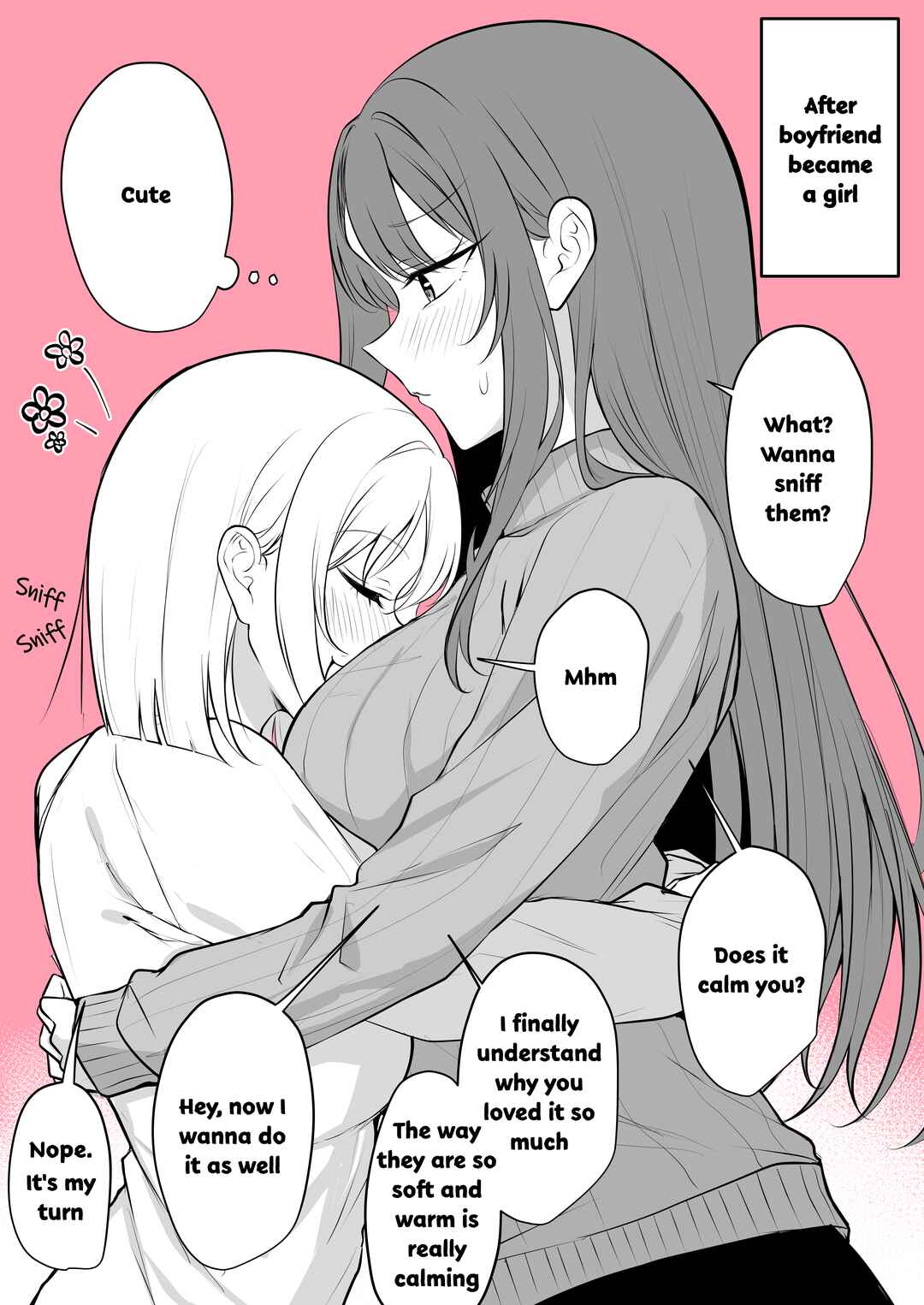 Aru Hi Kareshi ga Onnanoko ni Natteshimata Couple no Nichijou Chapter 57 - Page 2