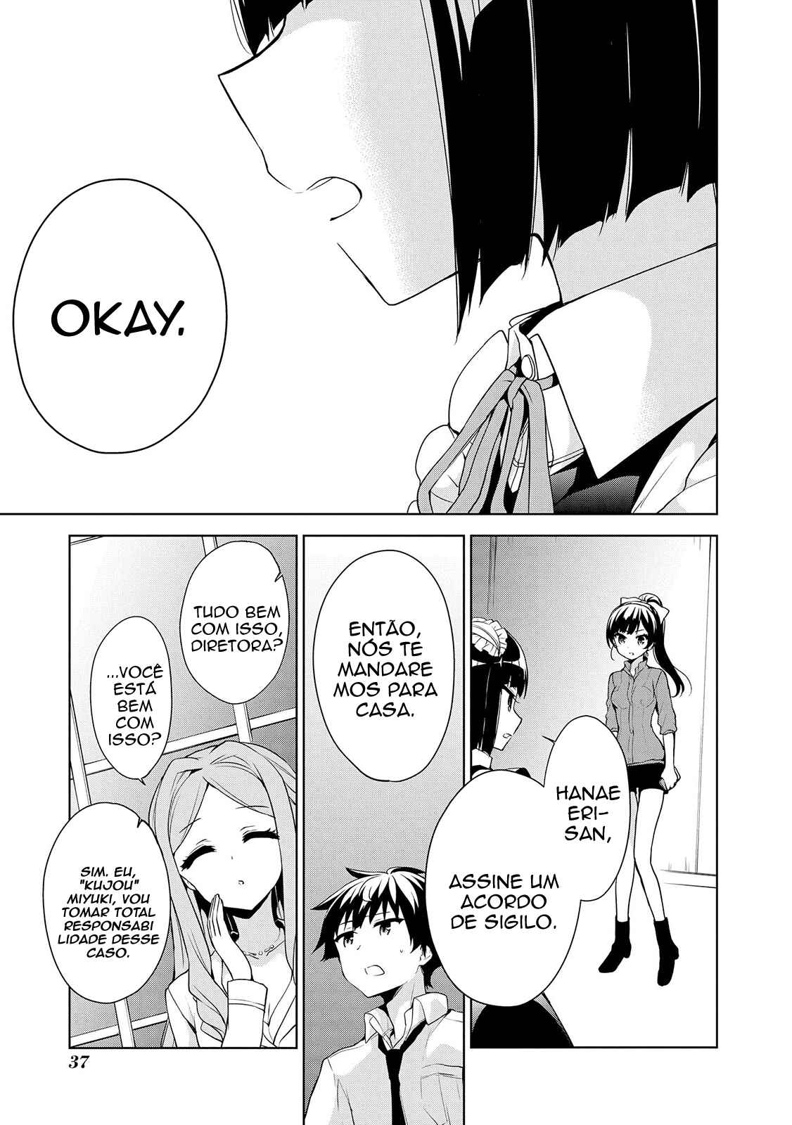 Ore ga Ojousama Gakkou ni "Shomin Sample" to shite Rachirareta Ken Chapter 50 - Page 39