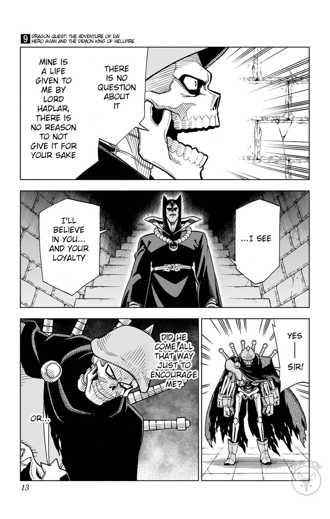 Dragon Quest: The Great Adventure of Dai - Avan the Brave and the Demon King of Hellfire Chapter 33 - Page 12