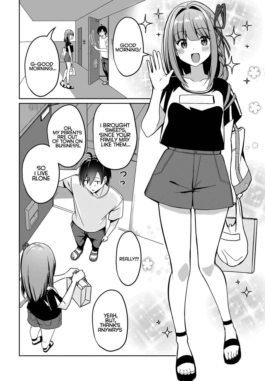 Maigo no Onnanoko wo Ie made Todoketara, Genkan kara Detekita no wa Gakunen Ichi no Bishoujo deshita Chapter 2 - Page 10