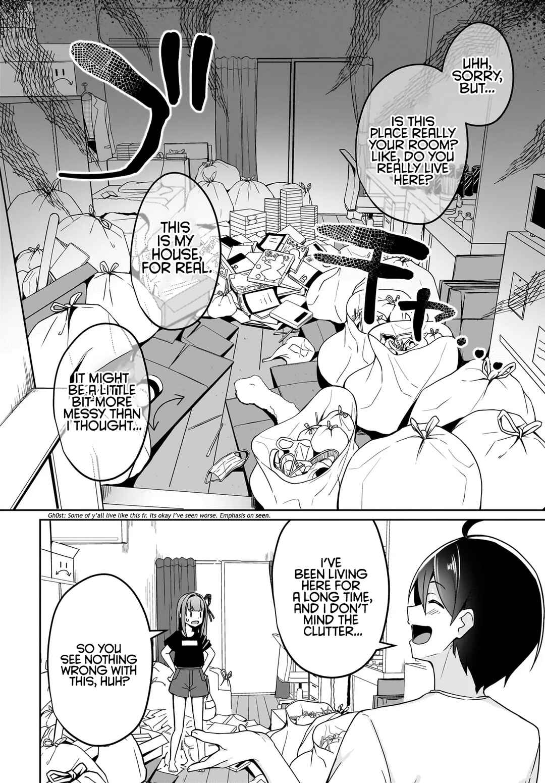 Maigo no Onnanoko wo Ie made Todoketara, Genkan kara Detekita no wa Gakunen Ichi no Bishoujo deshita Chapter 2 - Page 14