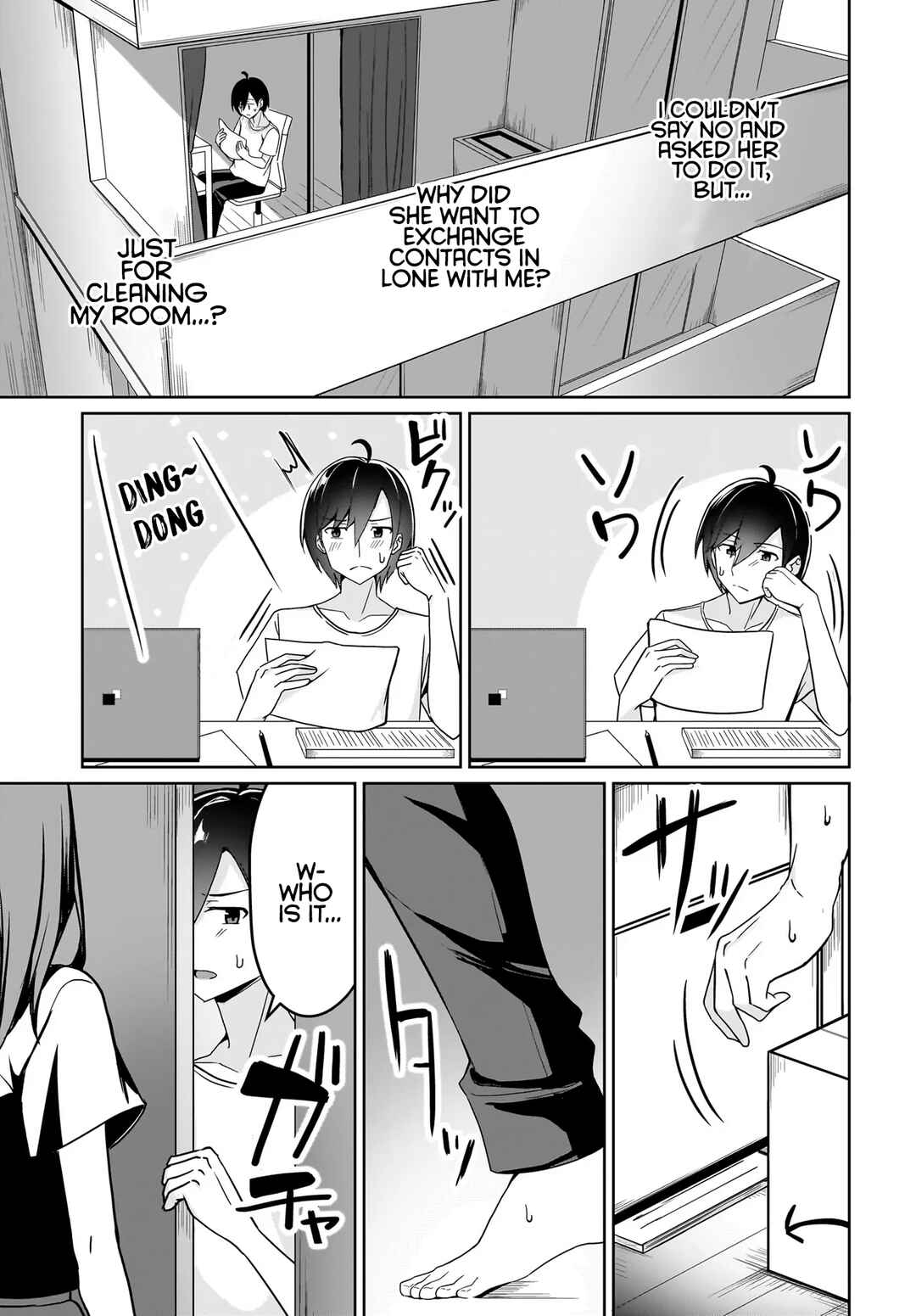 Maigo no Onnanoko wo Ie made Todoketara, Genkan kara Detekita no wa Gakunen Ichi no Bishoujo deshita Chapter 2 - Page 9
