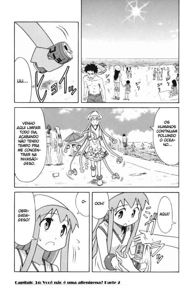 Shinryaku! Ika Musume Chapter 34 - Page 1