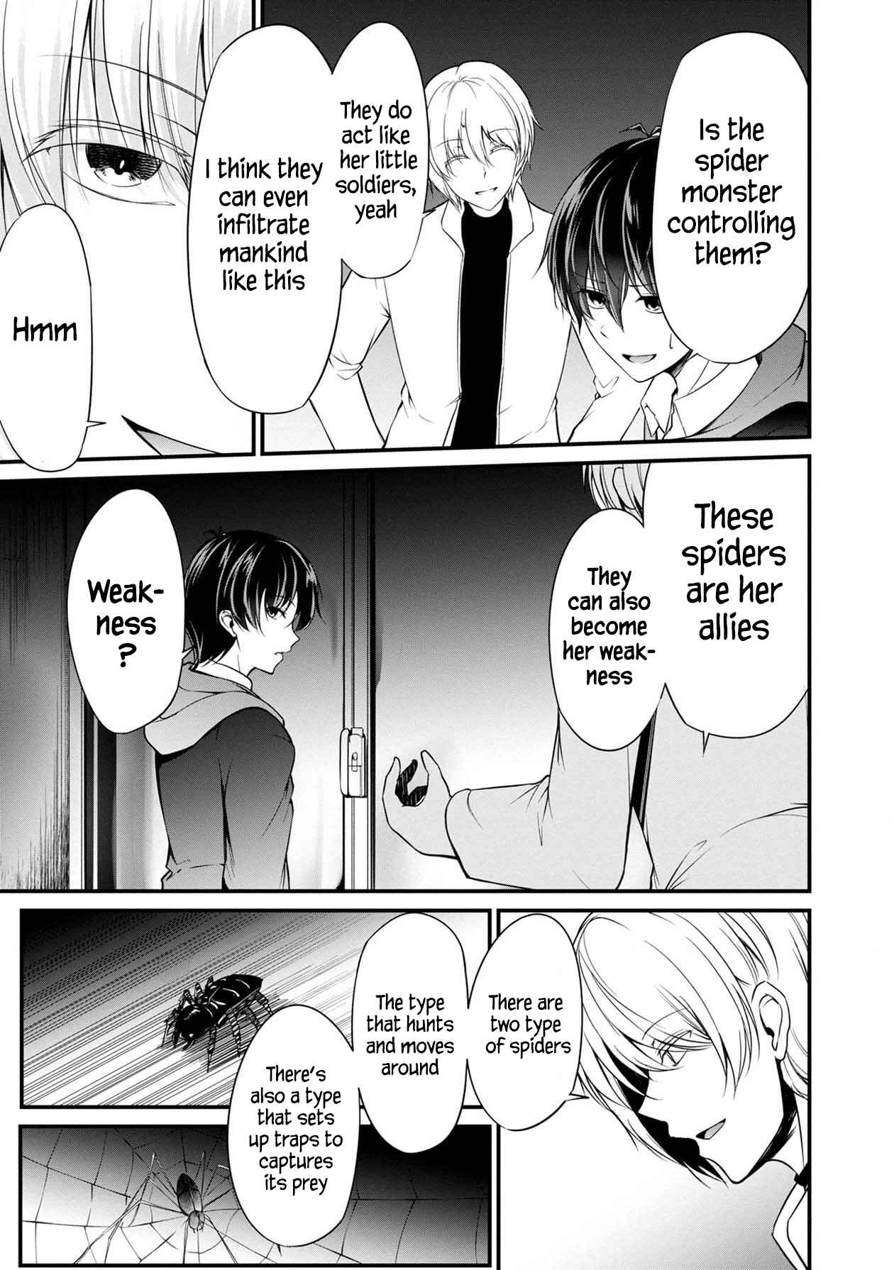 Namae no nai Kaibutsu - Kumo to Shoujo to Ryoki Satsujin Chapter 28 - Page 21