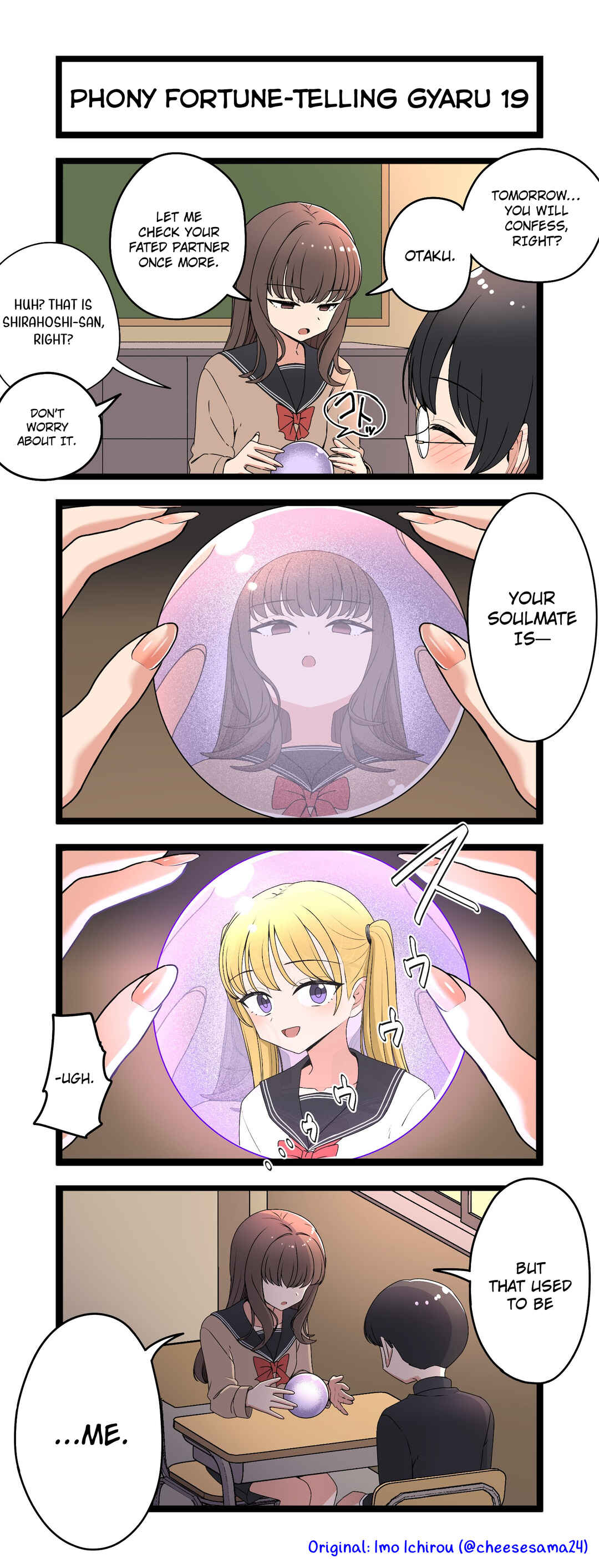Phony Fortune-Telling Gyaru Chapter 19 - Page 1