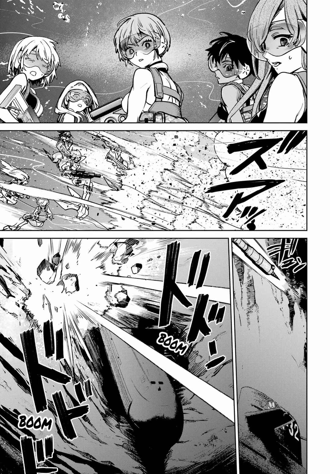 Gakuen Sensuikan-tai Mermaid Girls Chapter 6 - Page 37