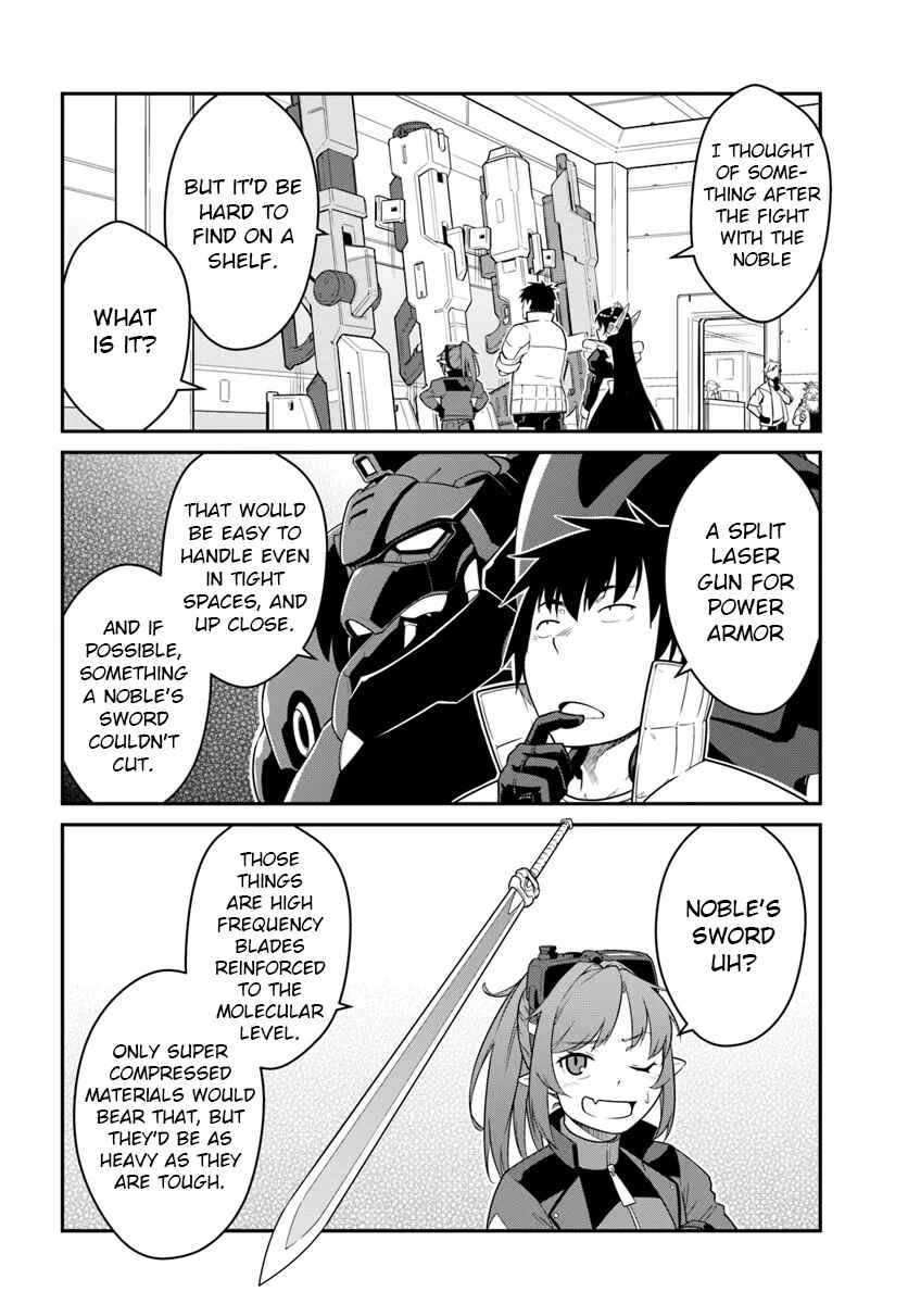 Mezametara Saikyou Soubi to Uchuusen-mochi datta node, Ikkodate Mezashite Youhei to shite Jiyuu ni Ikitai Chapter 43.1 - Page 10
