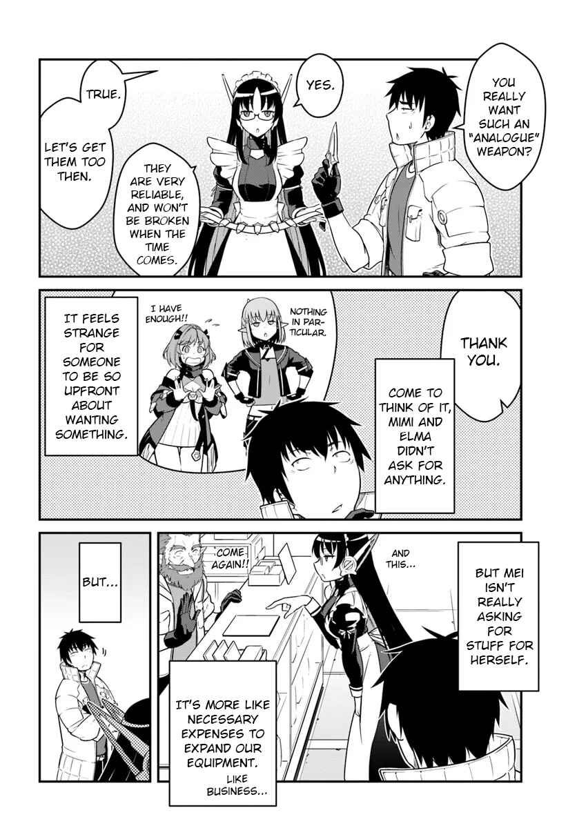 Mezametara Saikyou Soubi to Uchuusen-mochi datta node, Ikkodate Mezashite Youhei to shite Jiyuu ni Ikitai Chapter 43.1 - Page 4