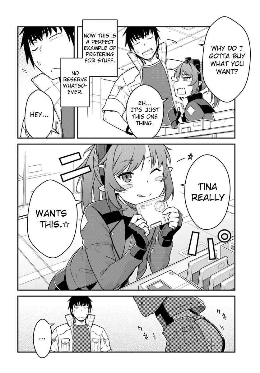 Mezametara Saikyou Soubi to Uchuusen-mochi datta node, Ikkodate Mezashite Youhei to shite Jiyuu ni Ikitai Chapter 43.1 - Page 6