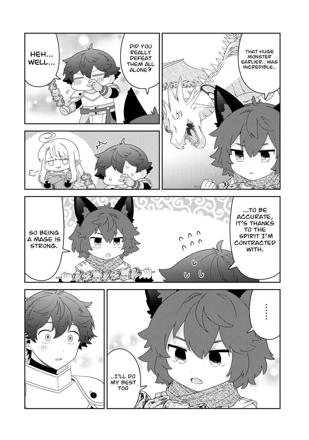 Seirei-tachi no Rakuen to Risou no Isekai Seikatsu Chapter 56 - Page 14