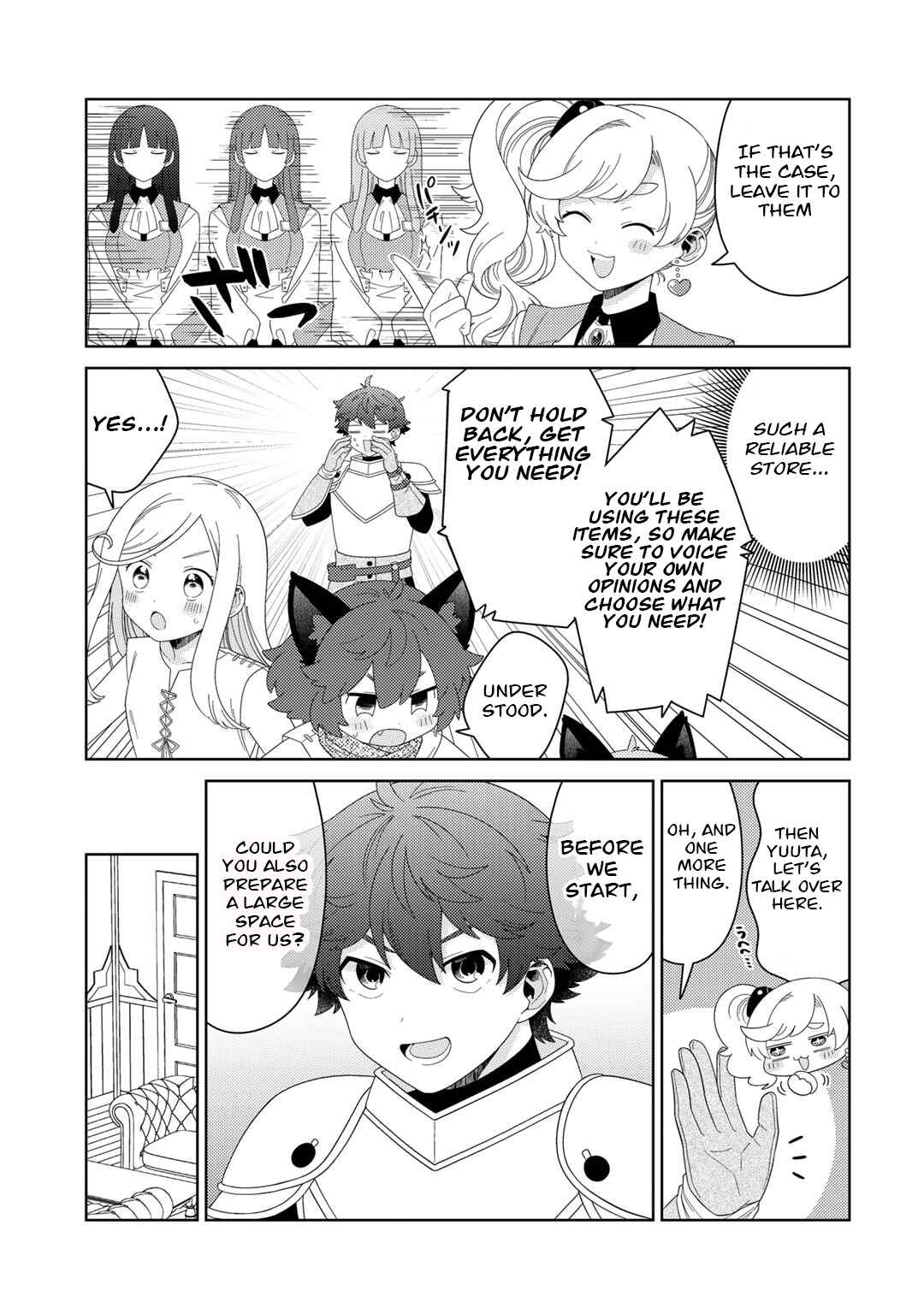 Seirei-tachi no Rakuen to Risou no Isekai Seikatsu Chapter 56 - Page 3