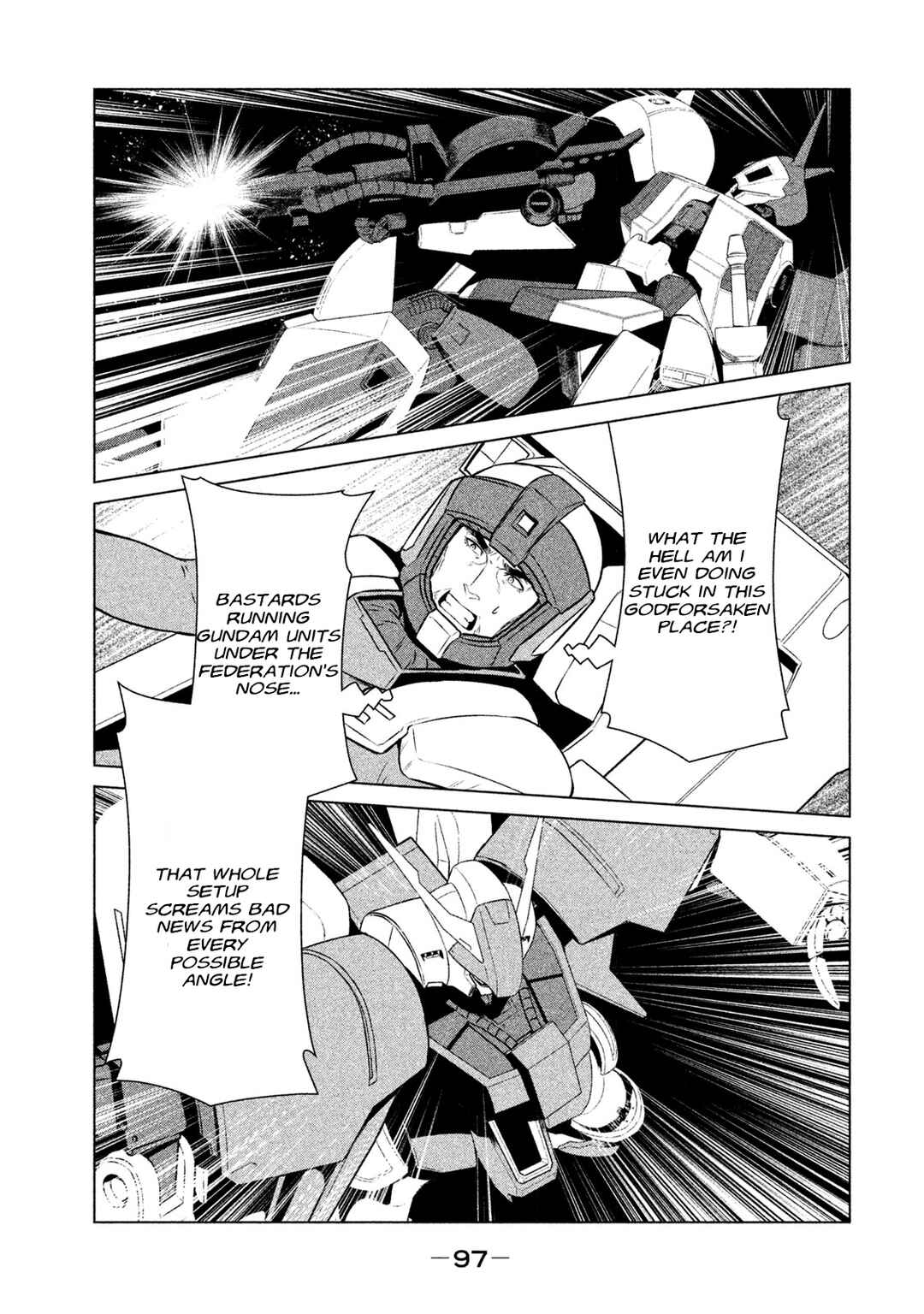 Kidou Senshi Gundam Twilight Axis Chapter 8 - Page 21
