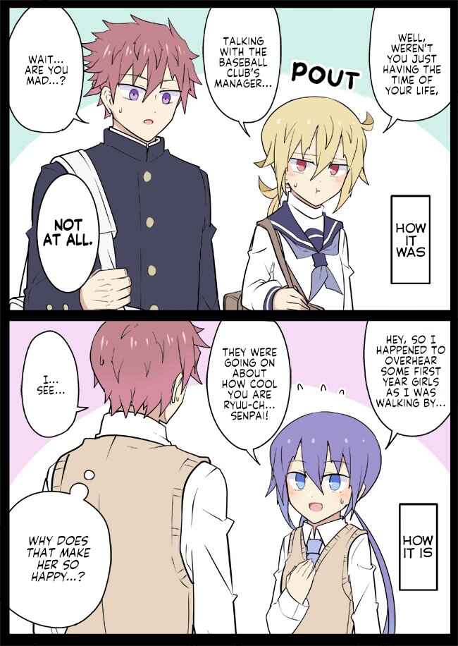 Zense ga Hahaoya Datta Kouhai Chapter 24.3 - Page 1