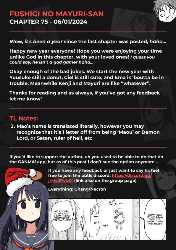 Fushigi no Mayuri-san Chapter 75 - Page 5