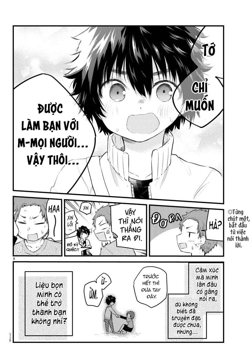 Koe ga dasenai Shoujo wa "Kanojo ga Yasashisugiru" to Omotte iru Chapter 65 - Page 9