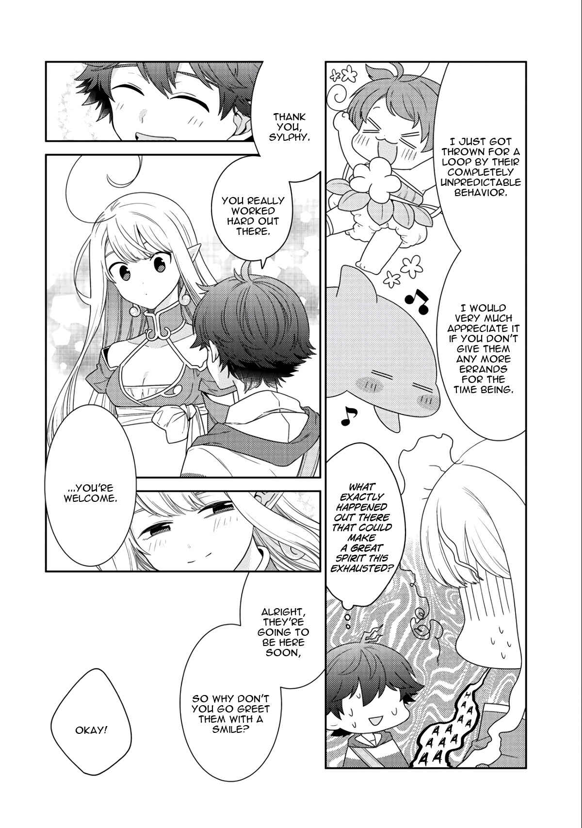 Seirei-tachi no Rakuen to Risou no Isekai Seikatsu Chapter 14 - Page 5
