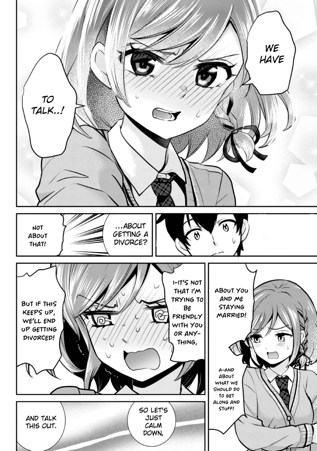 Class no Daikirai na Joshi to Kekkon Suru Koto ni Natta. Chapter 6.1 - Page 13
