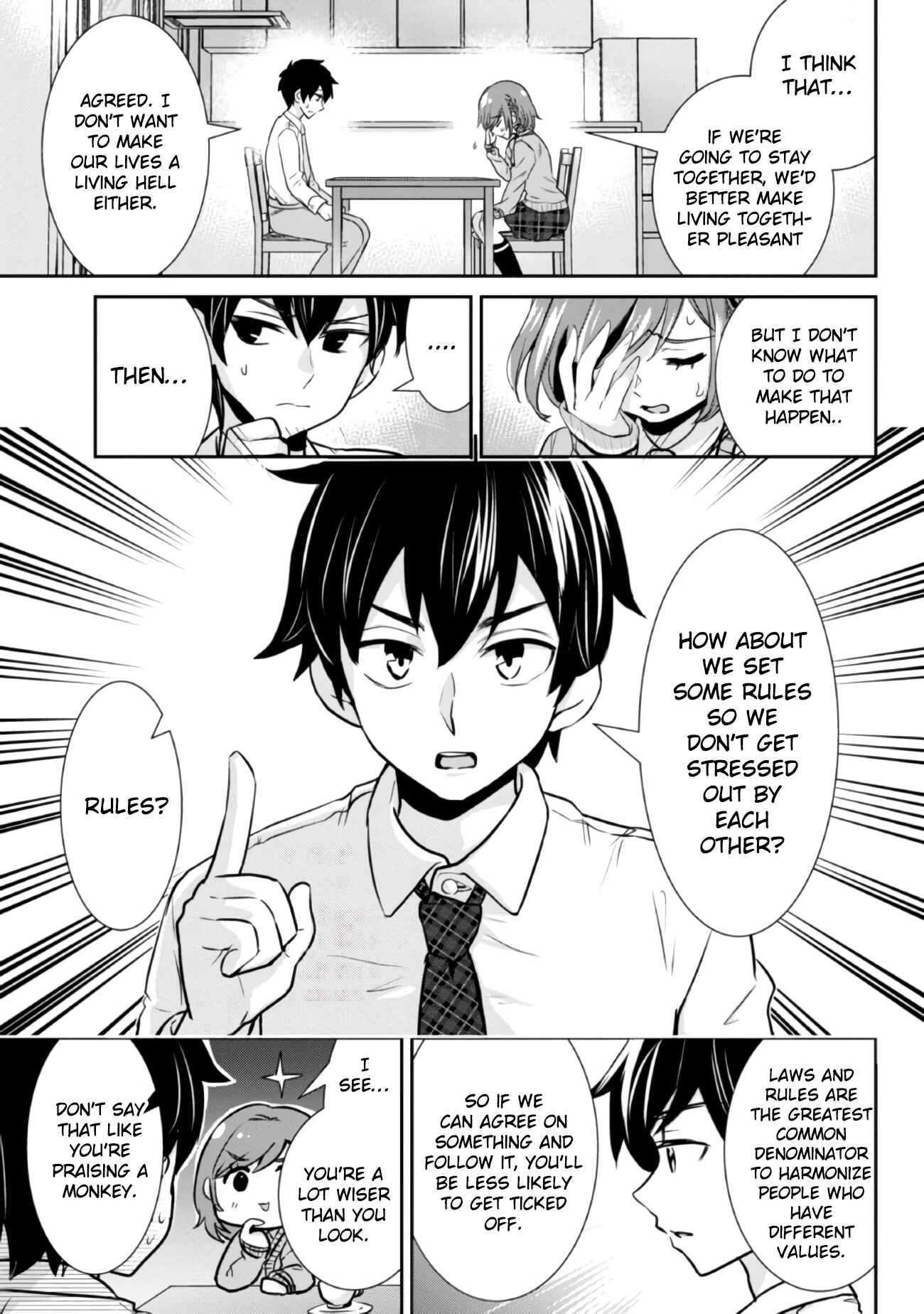 Class no Daikirai na Joshi to Kekkon Suru Koto ni Natta. Chapter 6.1 - Page 14